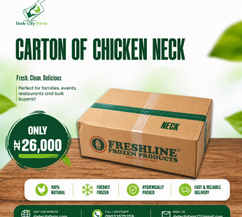 Carton of Chicken Neck